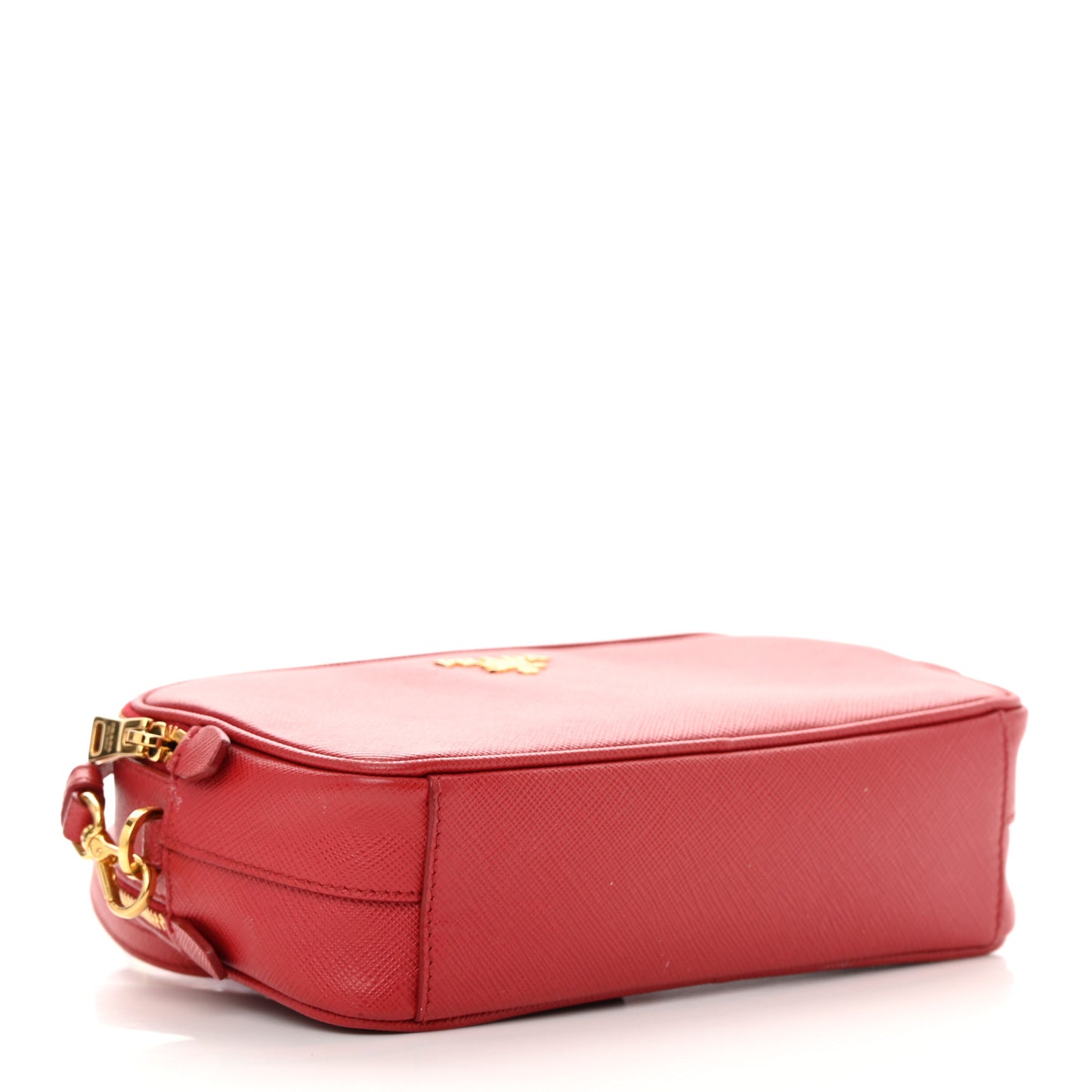 Saffiano Mini Camera Crossbody Fuoco