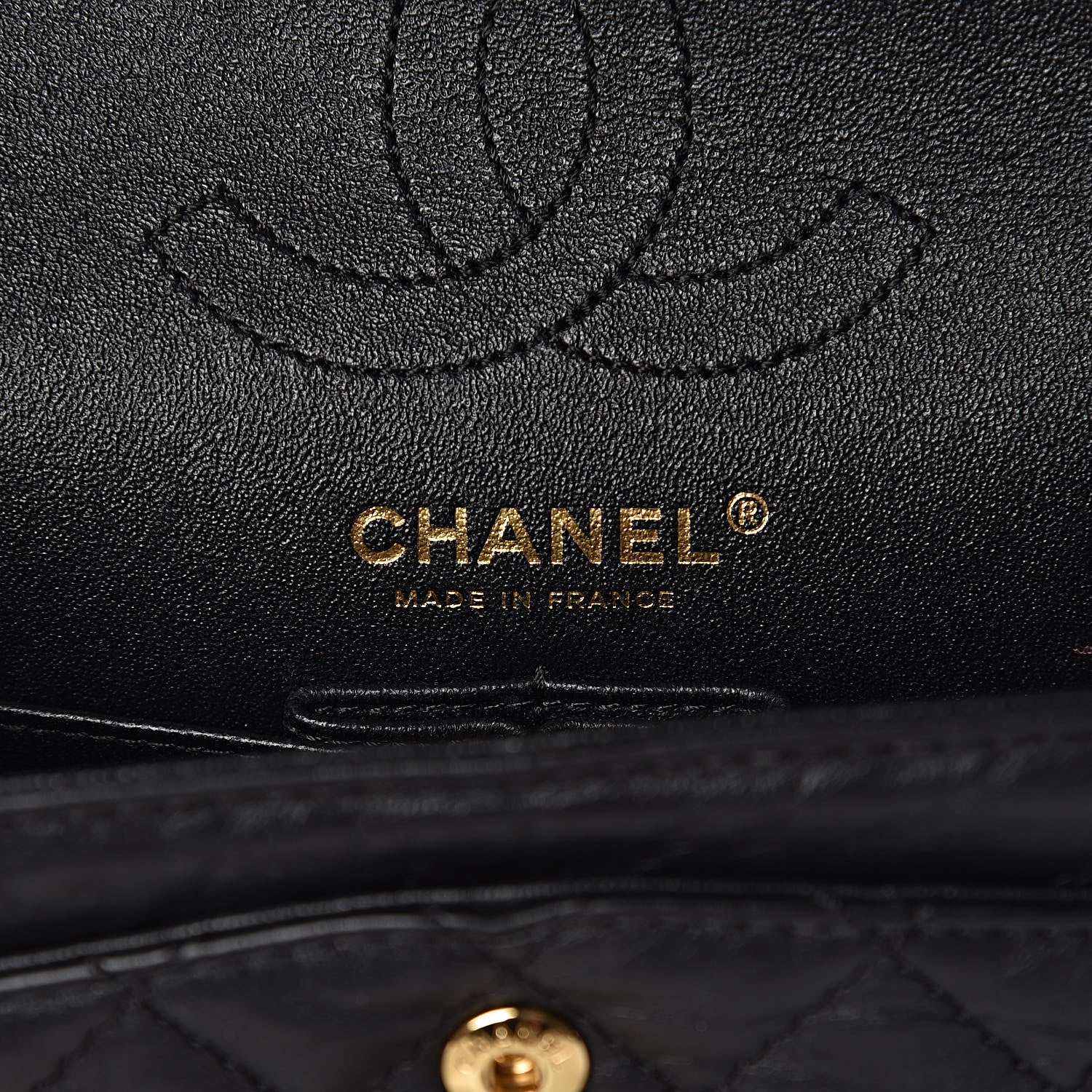 Chanel Aged Calfskin Quilted 2.55 Reissue 224 Flap Black 6 of 11