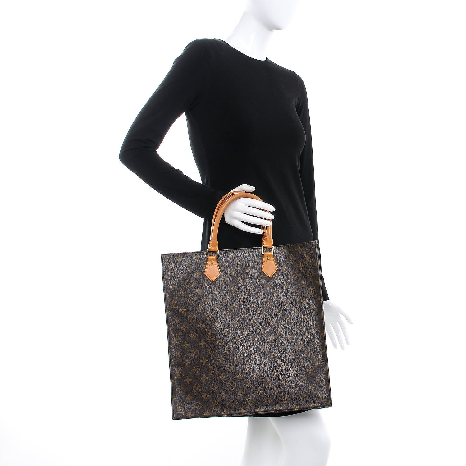 Louis Vuitton Monogram Sac Plat 2 of 6