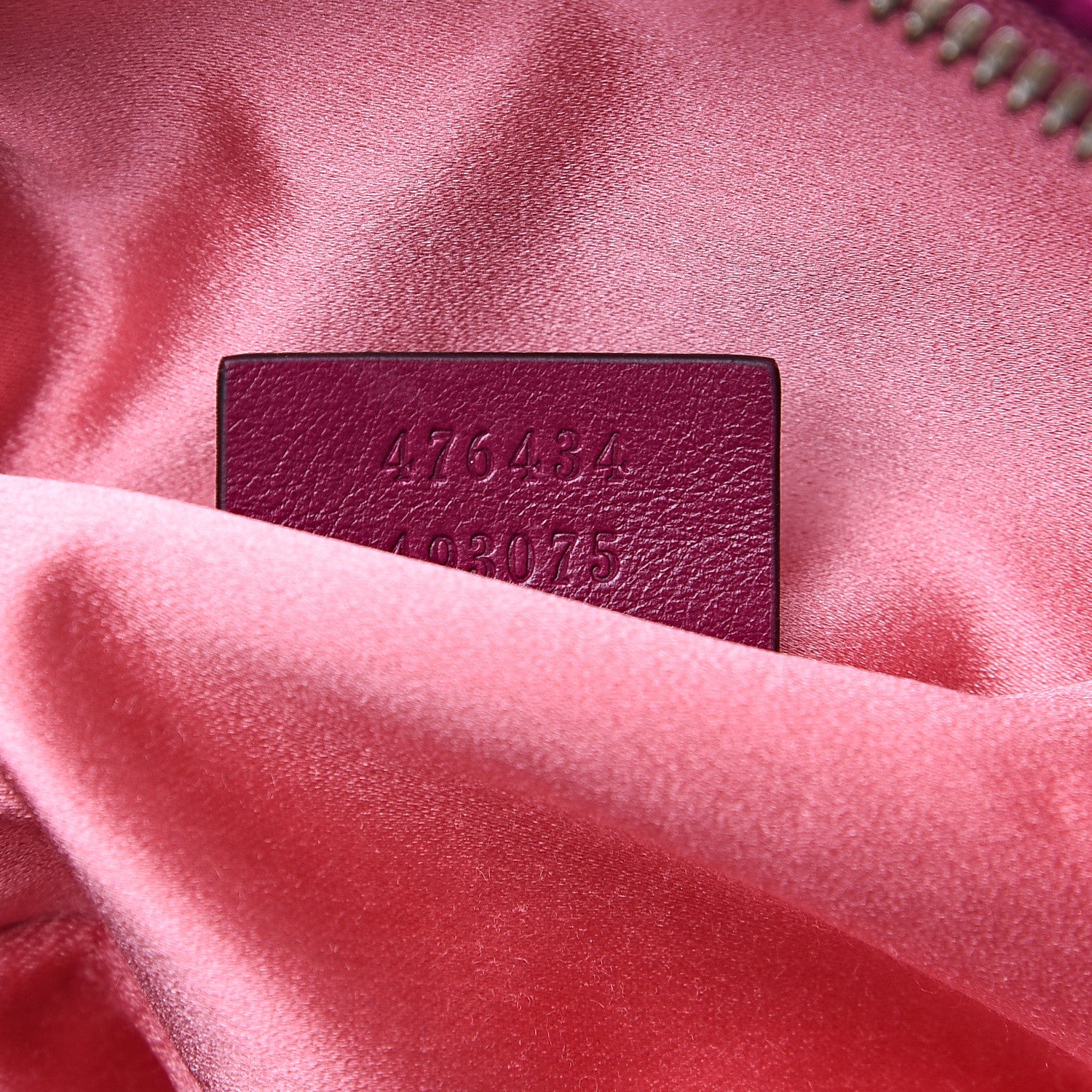 Gucci Velvet Matelasse GG Marmont Belt Bag 95 38 Fuchsia Violet Cyclamen 6 of 11