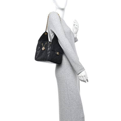 Chanel Caviar Quilted Small Chanel 25 Handbag Black 2 of 10
