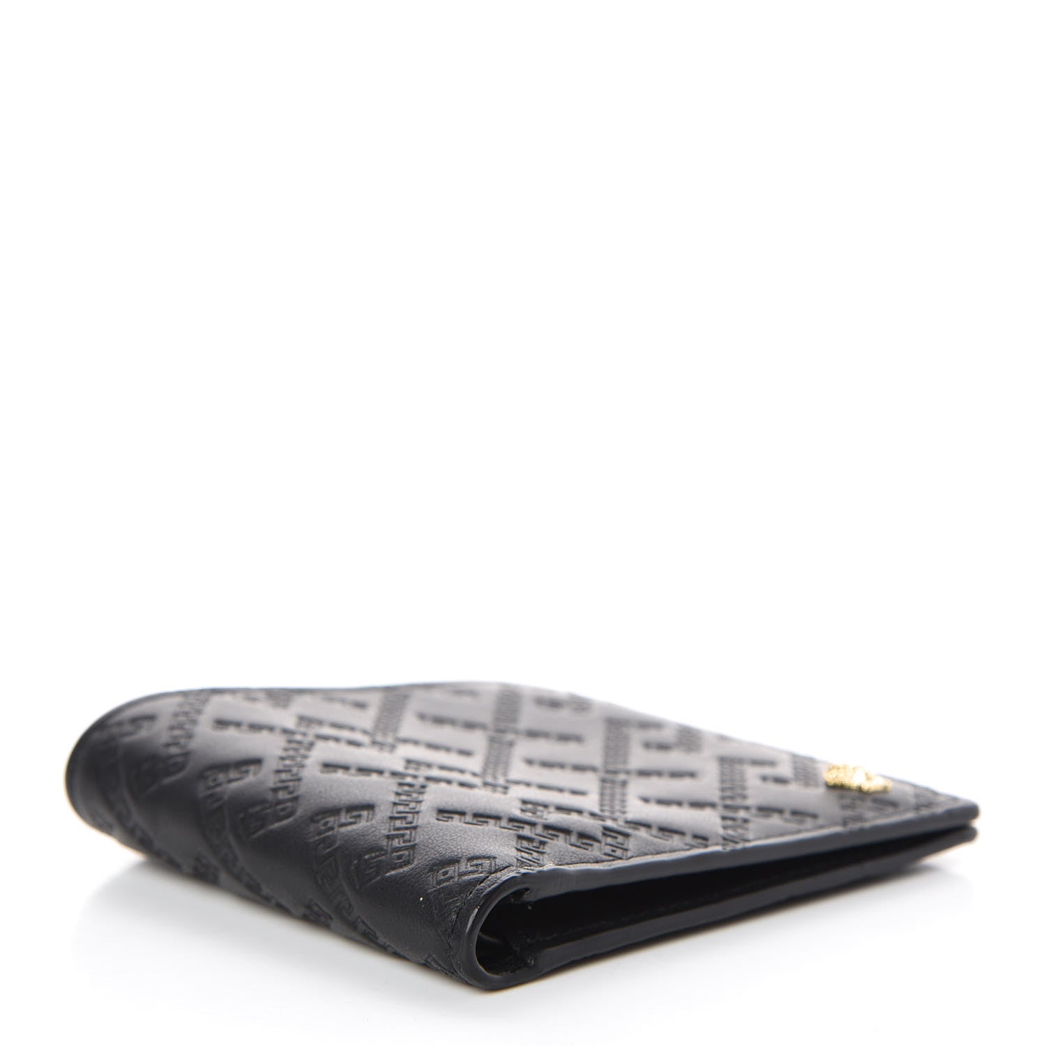 Versace Nappa Logo Bi-Fold Wallet Black 4 of 7