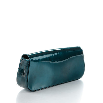 Louis Vuitton Patent Sobe Clutch Blue Nuit 3 of 7