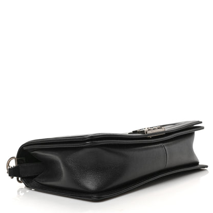 Chanel Caviar Quilted New Medium Boy Flap Black 4 of 10