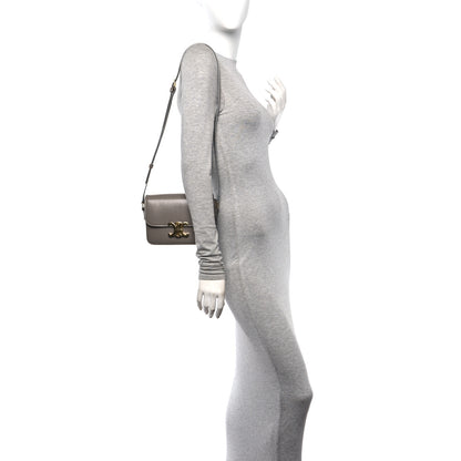Celine Shiny Calfskin Teen Triomphe Pebble 2 of 12