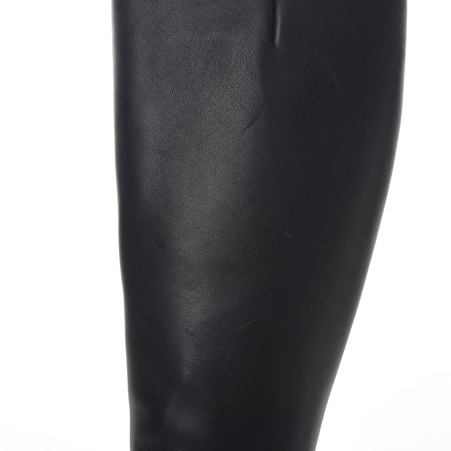 Calfskin Bianca Botta 140 Knee Boots 40 Black