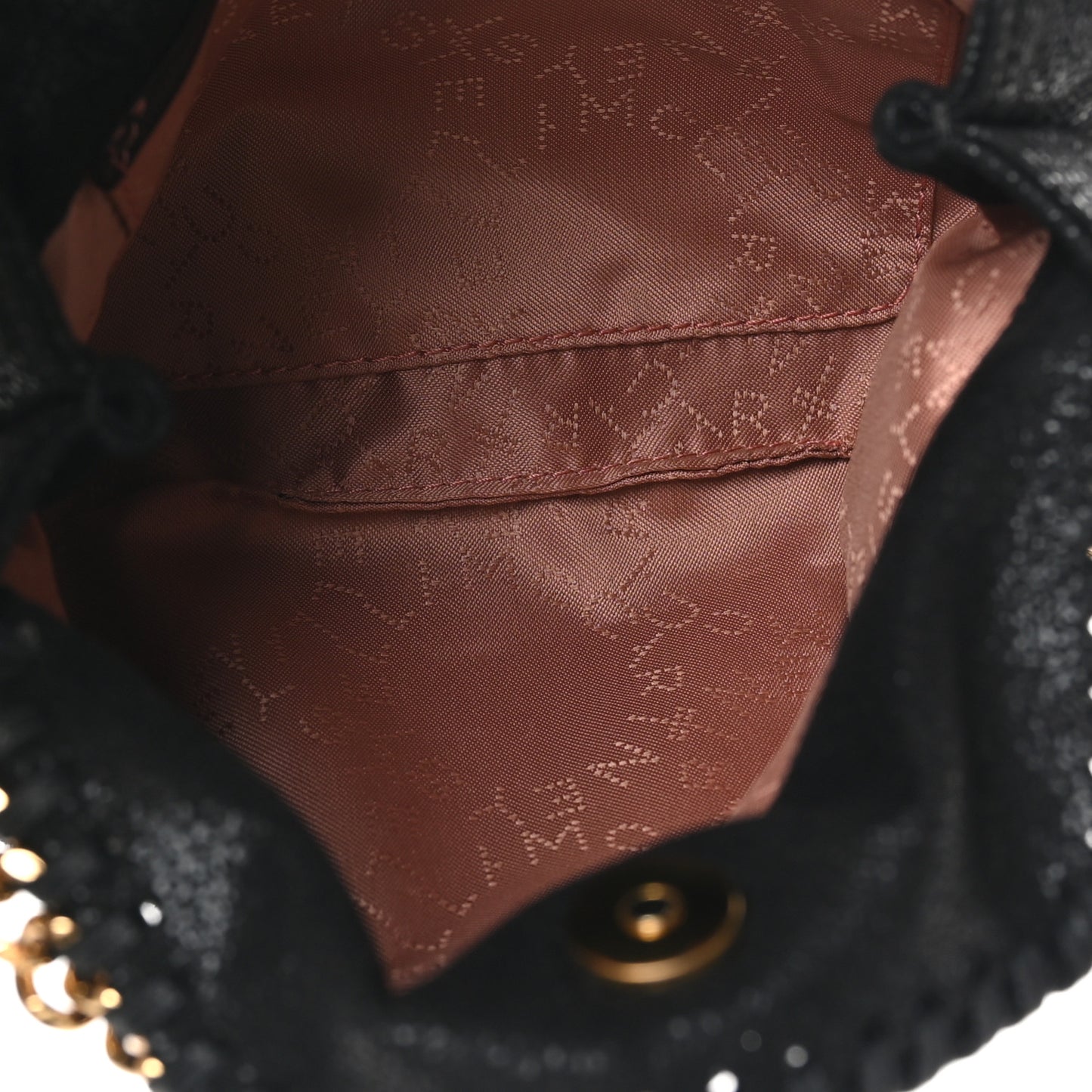 Shaggy Deer Tiny Falabella Tote Black