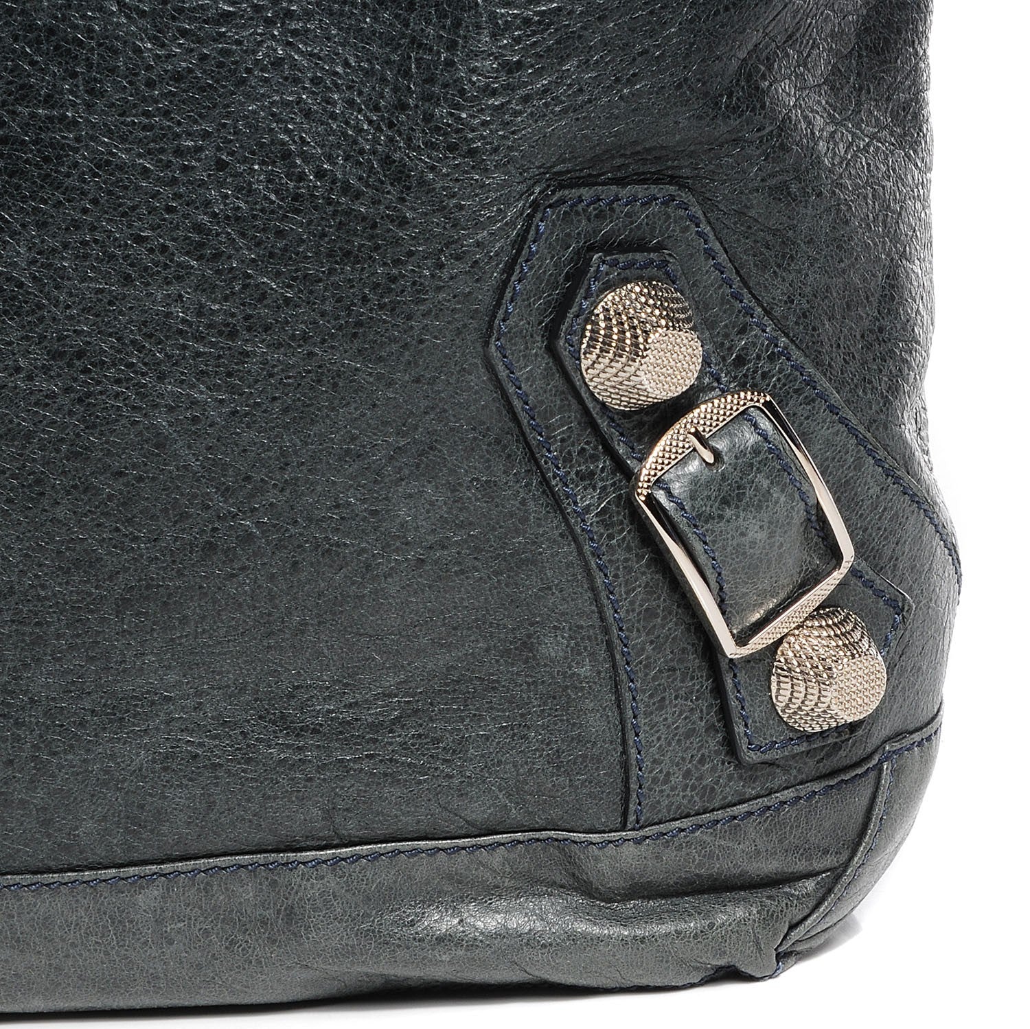 Balenciaga Agneau Giant 21 Silver Hardware Day Hobo Anthracite 8 of 15