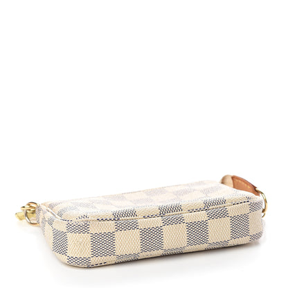 Louis Vuitton Damier Azur Mini Pochette Accessories 3 of 9