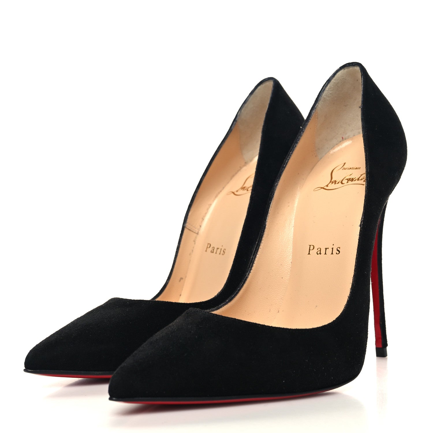 Christian Louboutin Suede So Kate 120 Pumps 36 Black 3 of 8