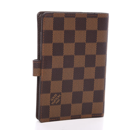 Louis Vuitton Damier Ebene Small Ring Agenda Cover 2 of 8