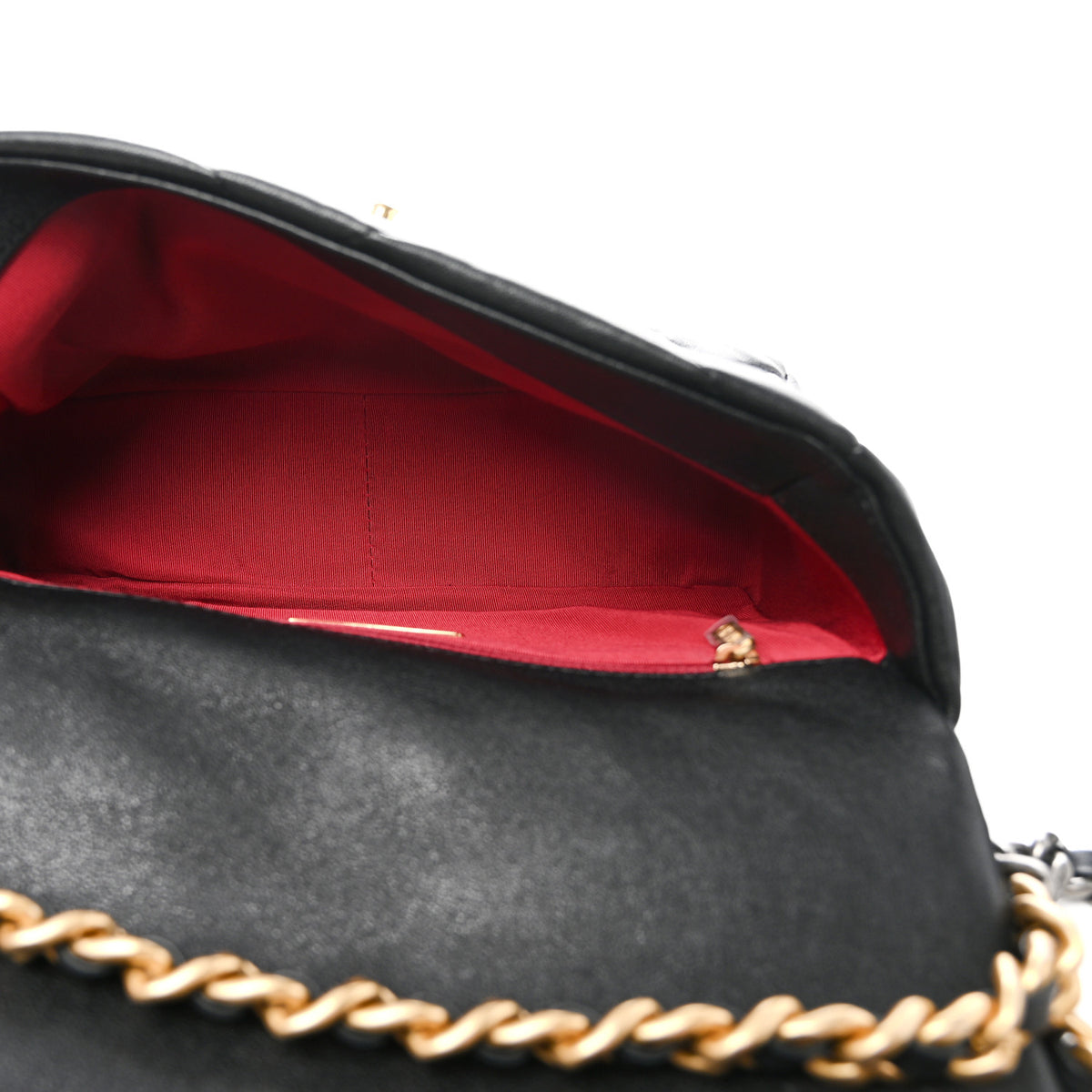 Chanel Lambskin Quilted Medium Chanel 19 Flap Black 5 of 10