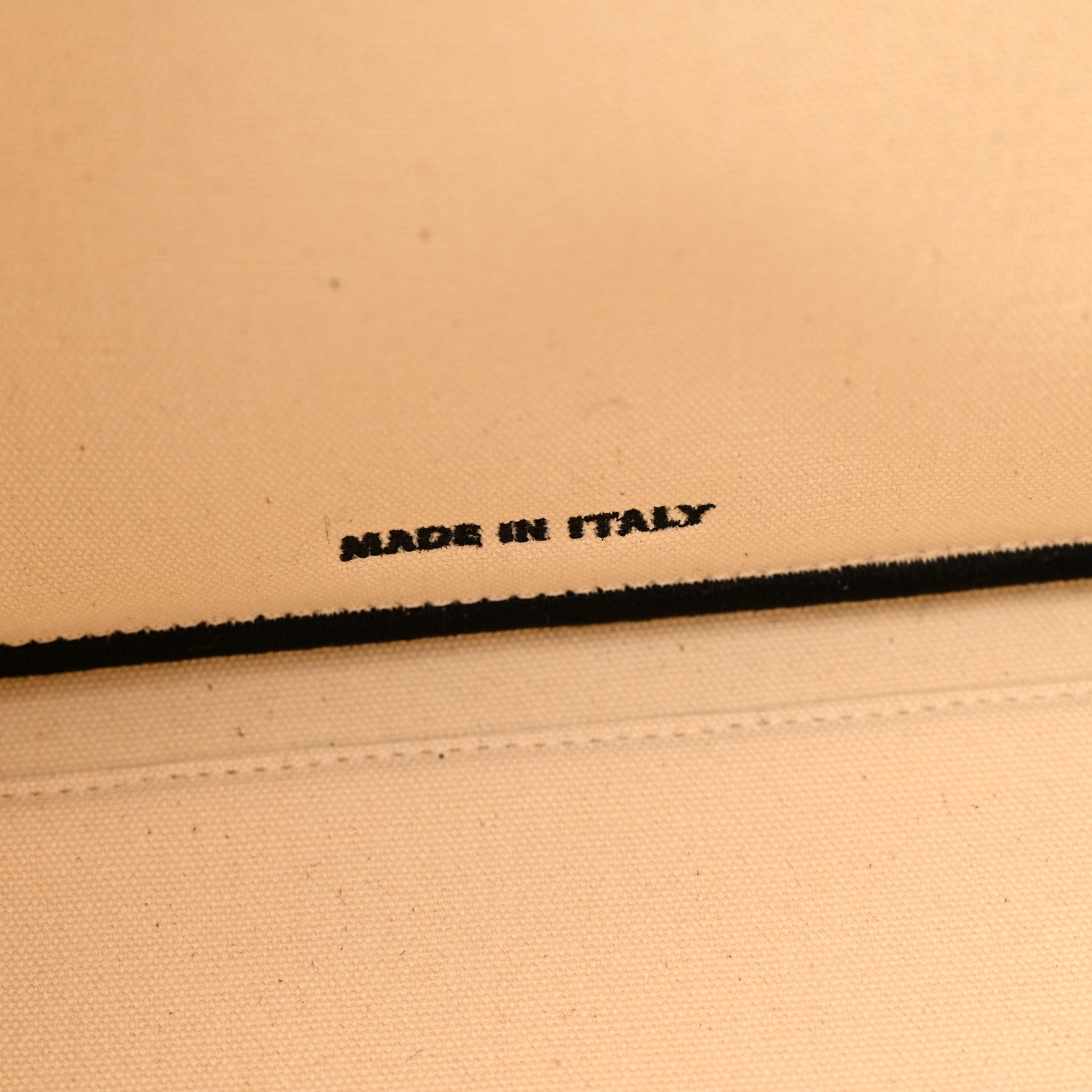 Fendi Canvas Logo Medium Shopping Tote Grezzo Black 6 of 13