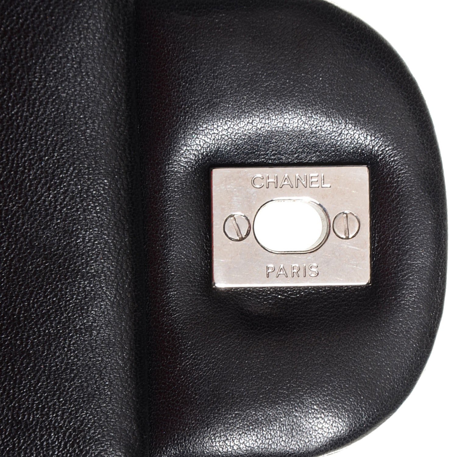 Chanel Lambskin Quilted Maxi Double Flap Black 6 of 9