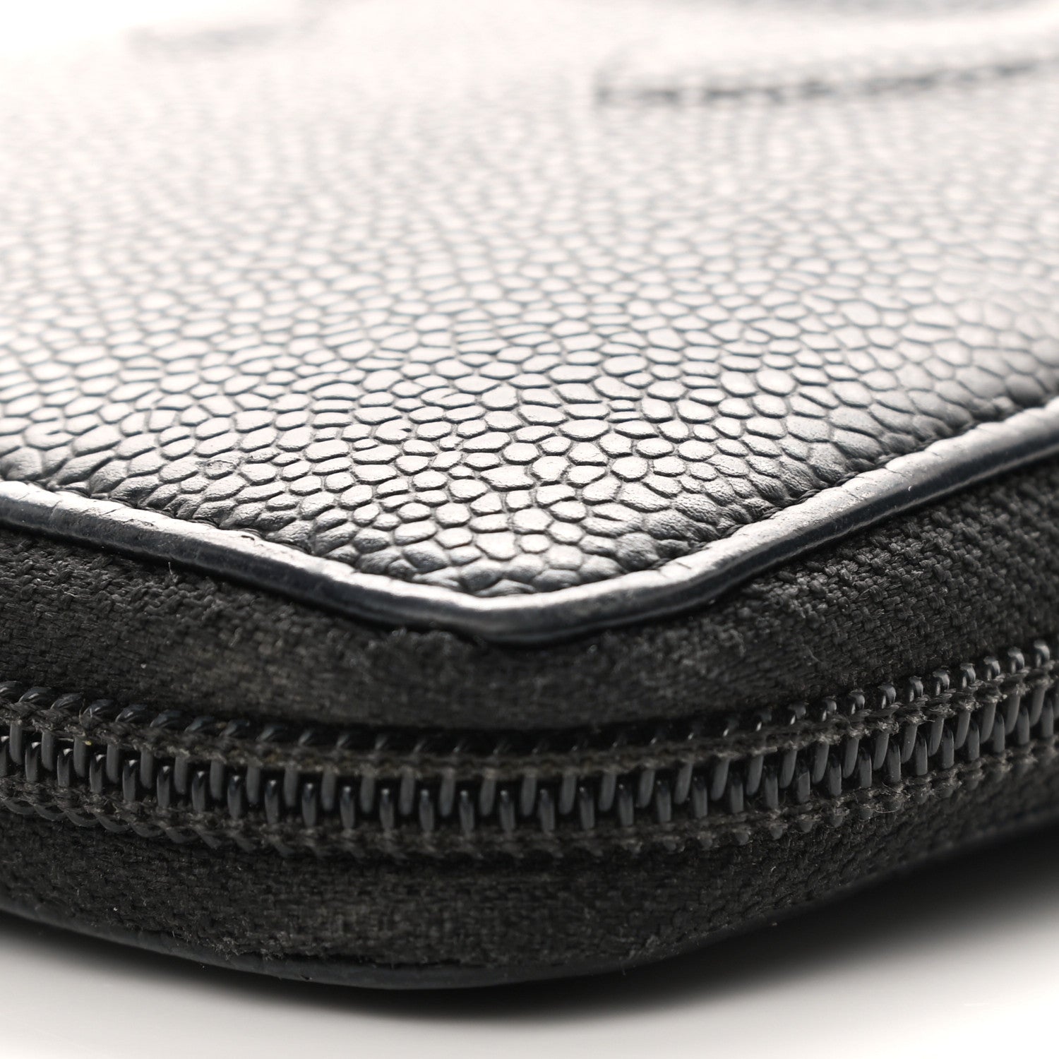 Chanel Caviar Large Timeless CC Zip Around Organizer Wallet Black 11 of 11