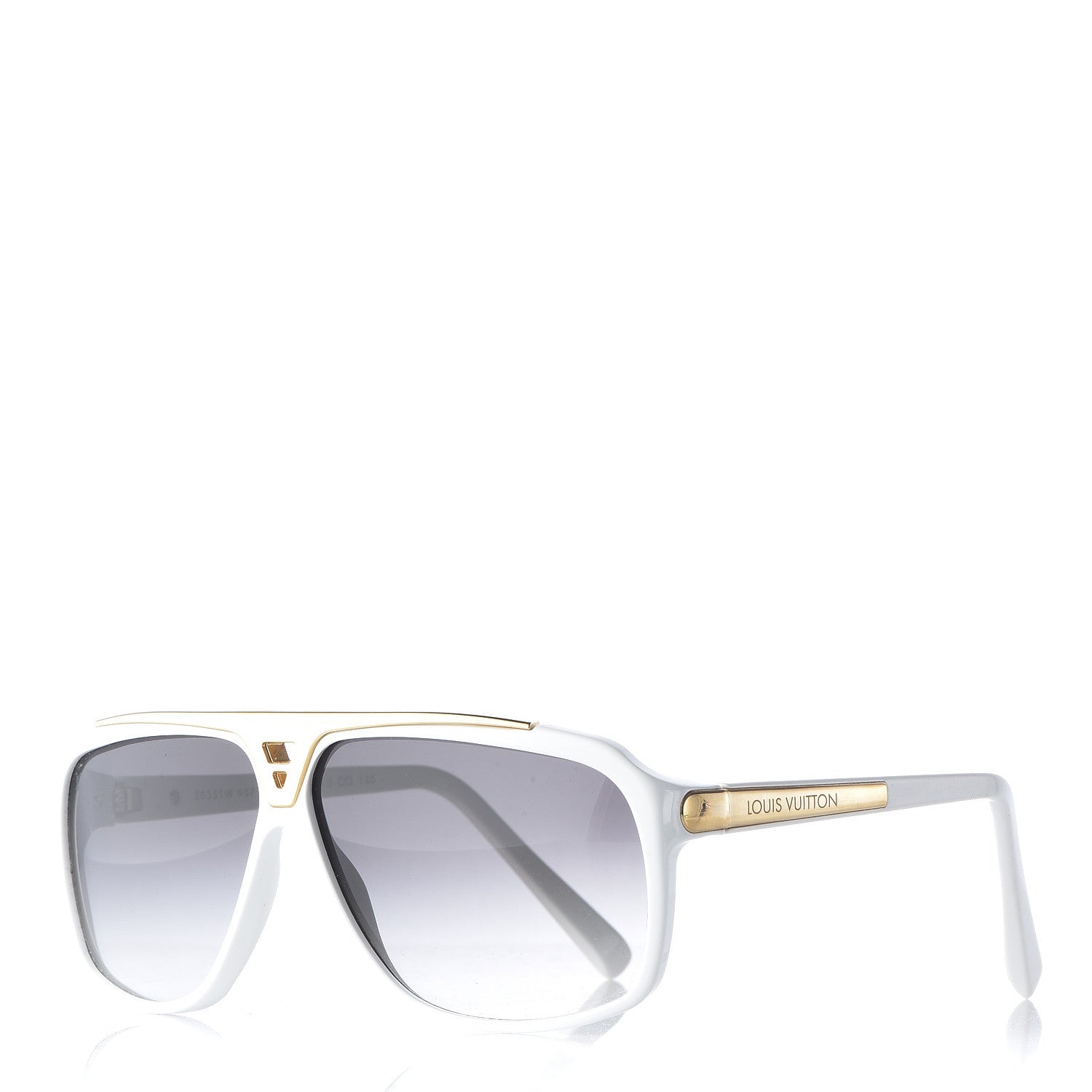 Louis Vuitton Evidence Sunglasses Z0351W White 1 of 7