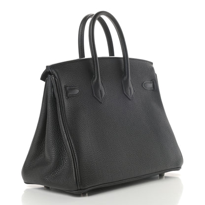 Hermes Togo Birkin 25 Black 3 of 12