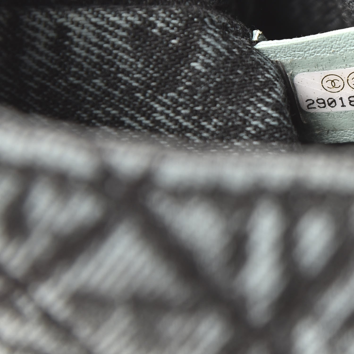 Chanel Denim Quilted Small Denimpression Flap Blue Black 8 of 10