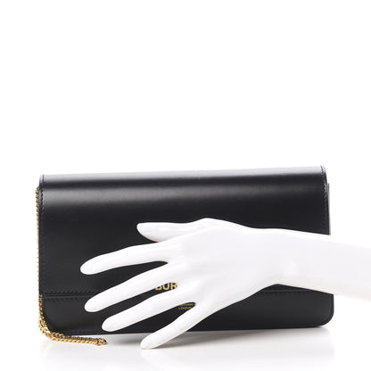Burberry Calfskin Grace Chain Clutch Black 2 of 10