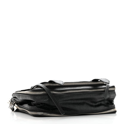 Proenza Schouler Lambskin Medium PS1 Plus Zip Satchel Black 4 of 10