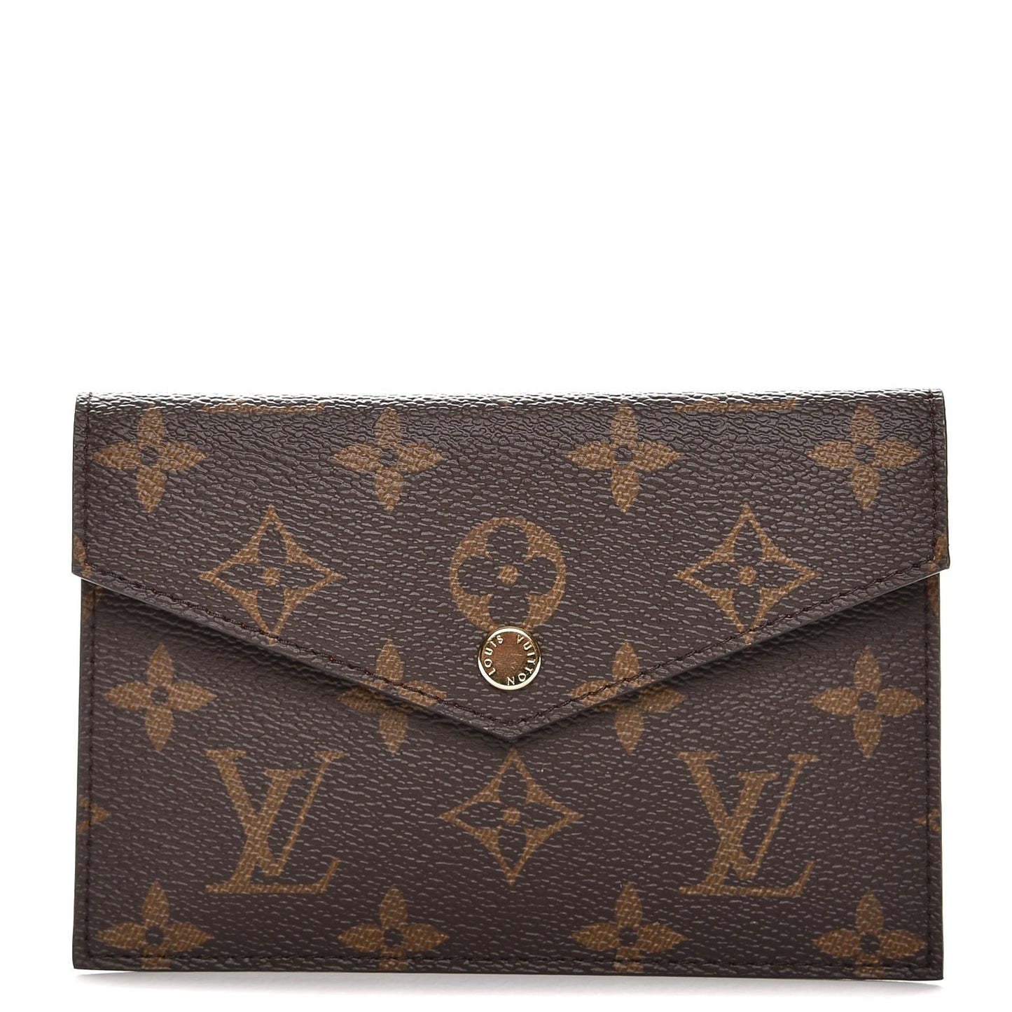 Monogram Daily Organizer Envelope Insert Red