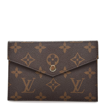 Louis Vuitton Monogram Daily Organizer Envelope Insert Red 1 of 7