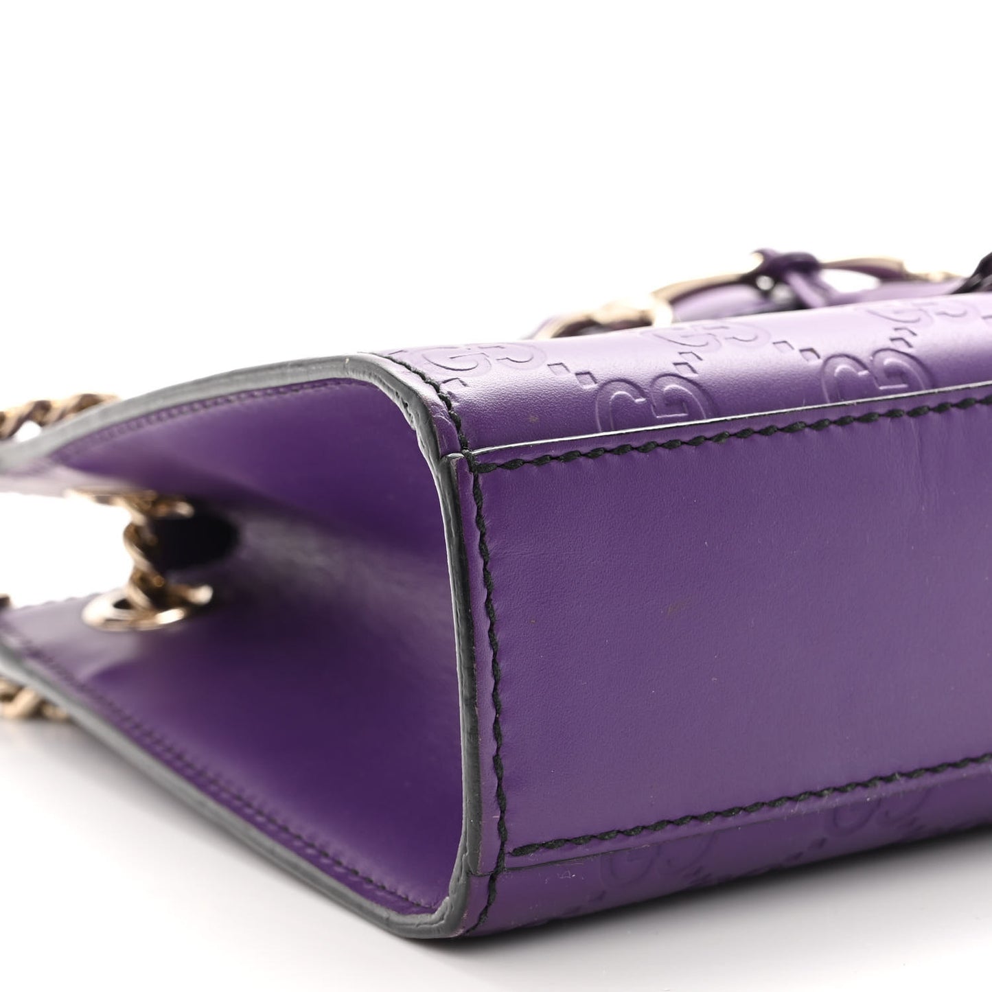 Guccissima Small Emily Chain Shoulder Bag Purple