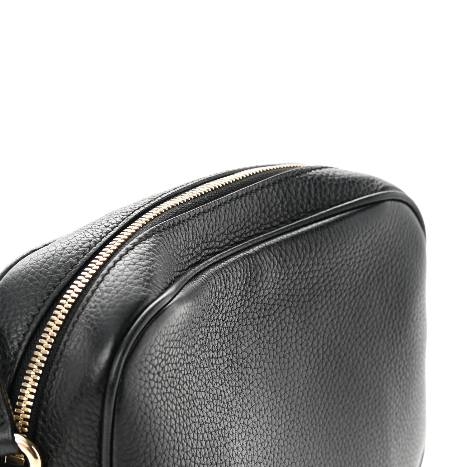 Gucci Pebbled Calfskin Small Soho Disco Bag Black 16 of 19