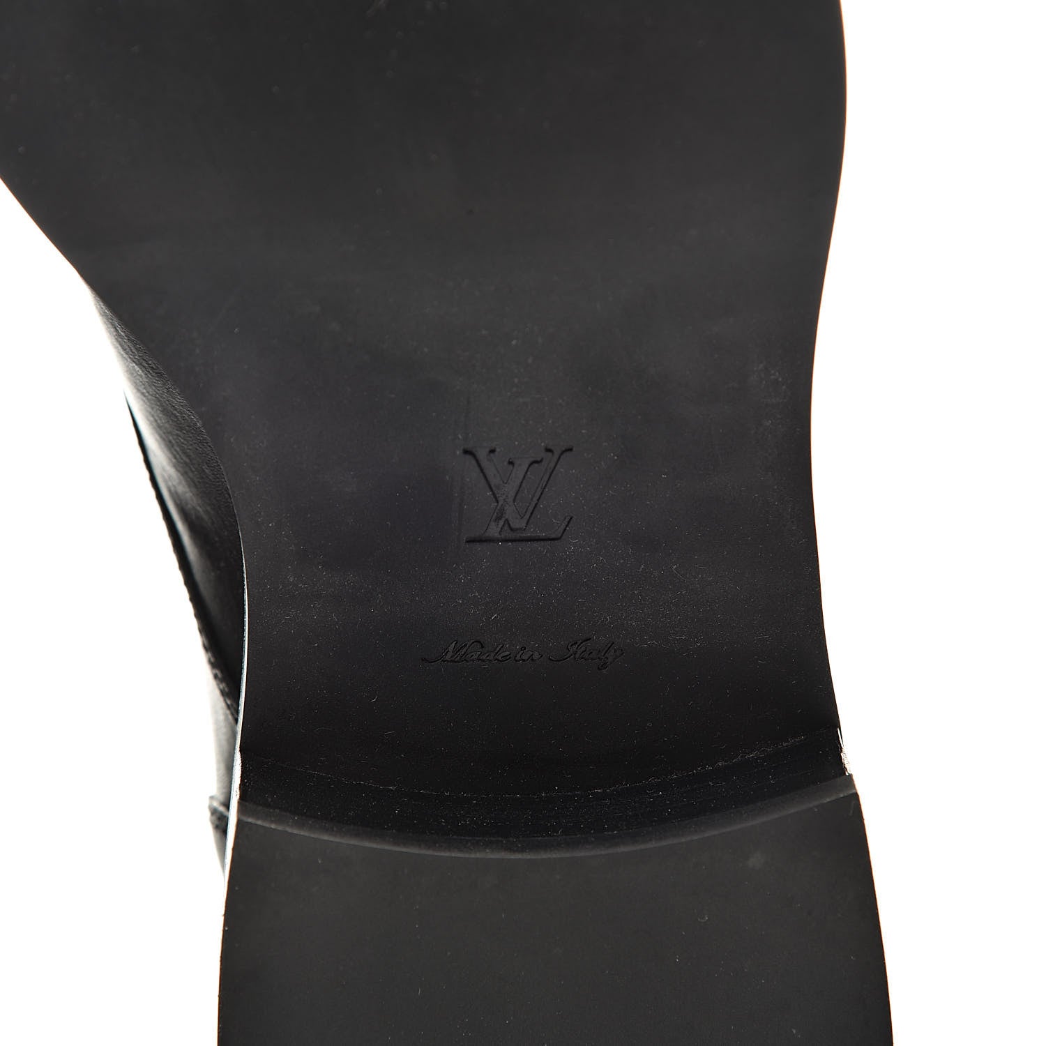 Louis Vuitton Calfskin Wonderland Ranger Boots 37 Black 6 of 11