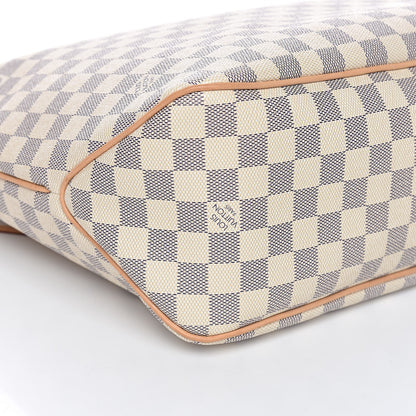 Louis Vuitton Damier Azur Delightful MM Rose Ballerine 10 of 11