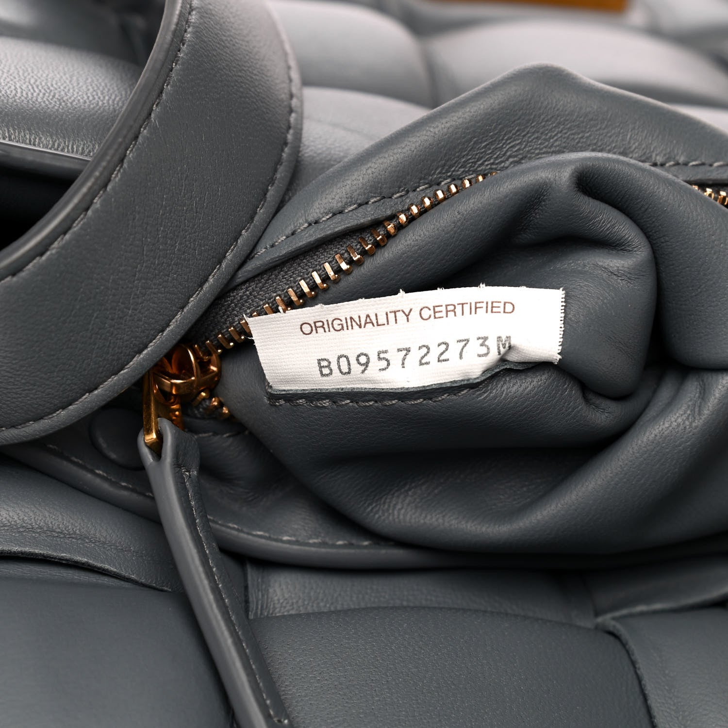Bottega Veneta Nappa Maxi Intreccio Padded Cassette Crossbody Bag Thunder 8 of 12