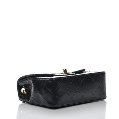 Chanel Lambskin Quilted Mini Square Flap Black 4 of 10