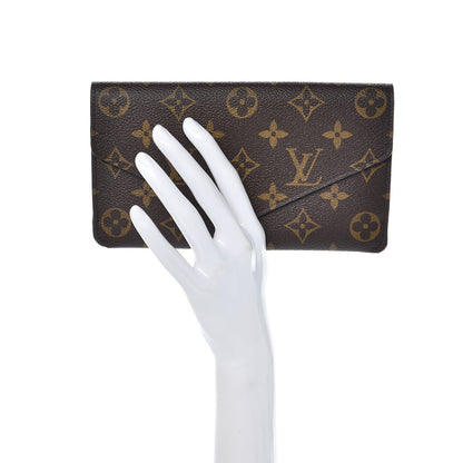 Louis Vuitton Monogram Jeanne Wallet Rose Ballerine 2 of 10