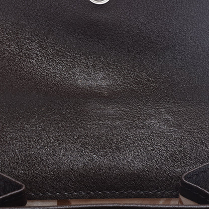 Christian Dior Calfskin Detective Compact Wallet Marron Fonce 14 of 17