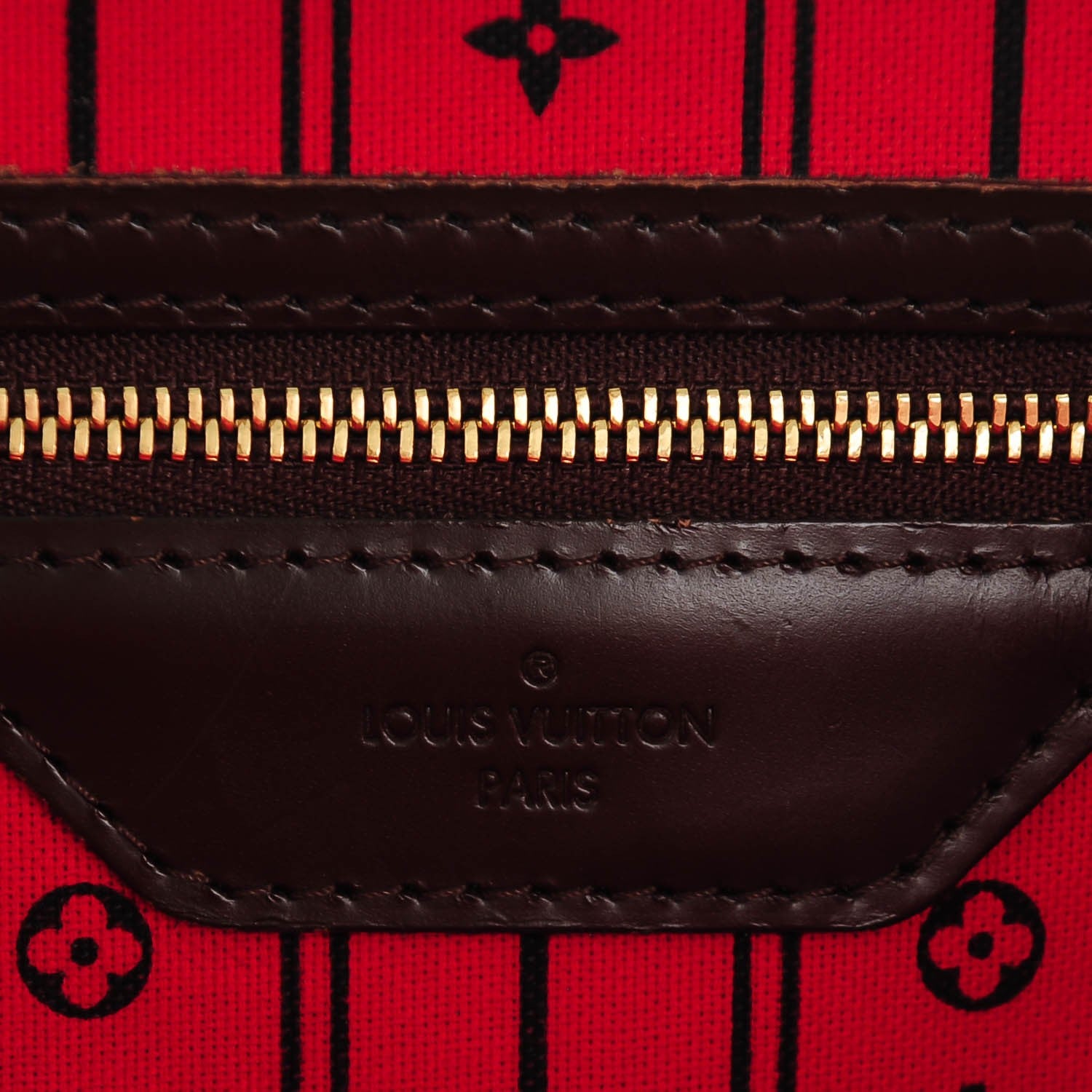 Louis Vuitton Damier Ebene Neverfull MM 7 of 10