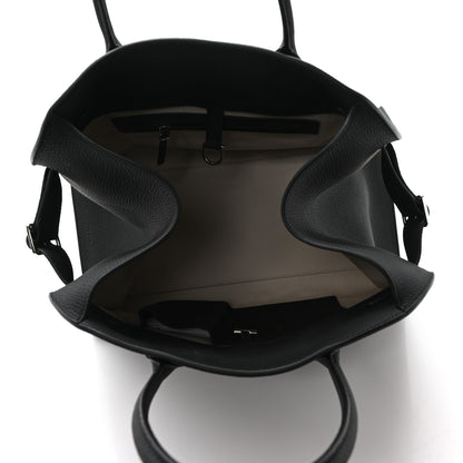 The Row Matte Grained Calfskin Soft Margaux 15 Black 5 of 9