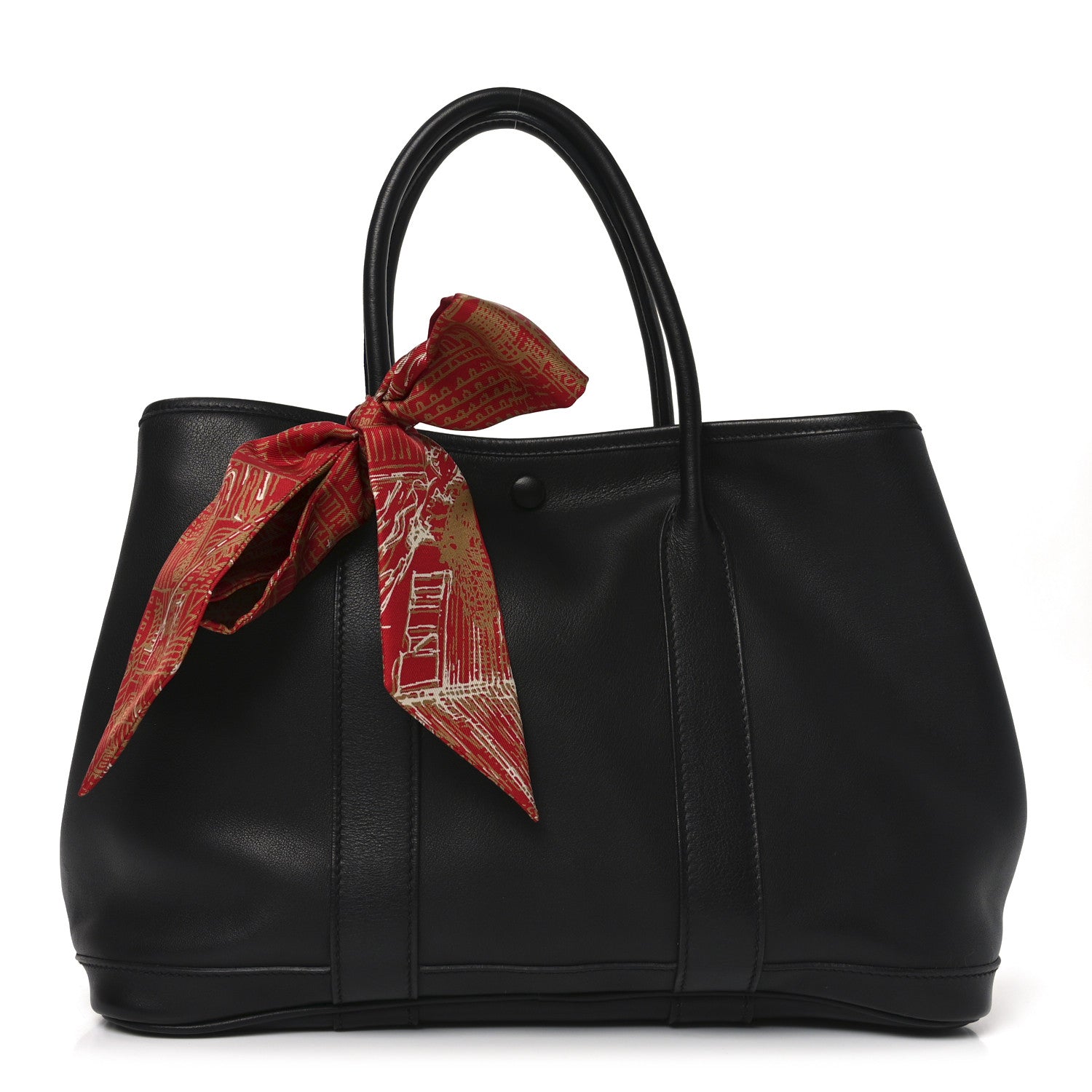 Hermes Swift Twilly Garden Party TPM Black 1 of 10