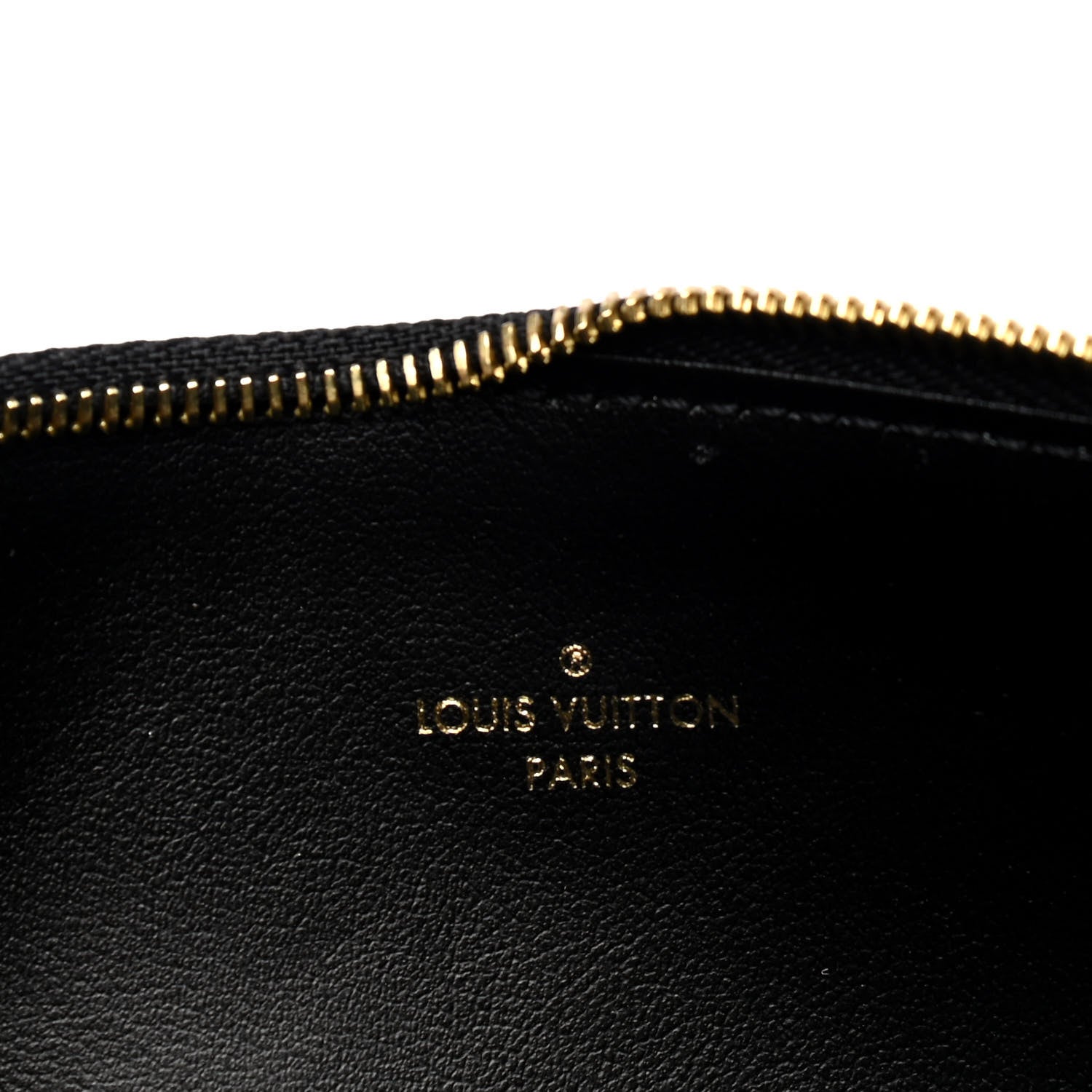 Louis Vuitton Empreinte Felicie Chain Wallet Zippered Insert Black 4 of 4