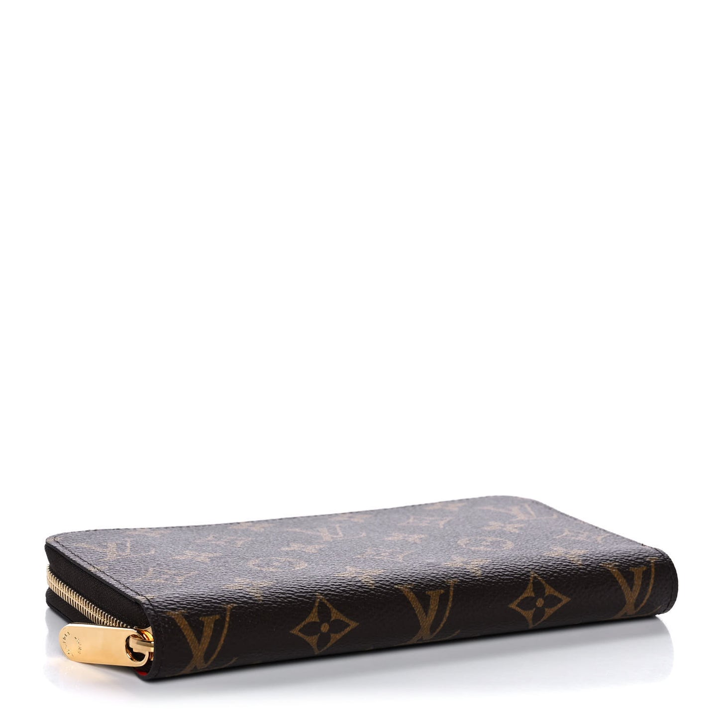 Monogram Zippy Wallet Coquelicot