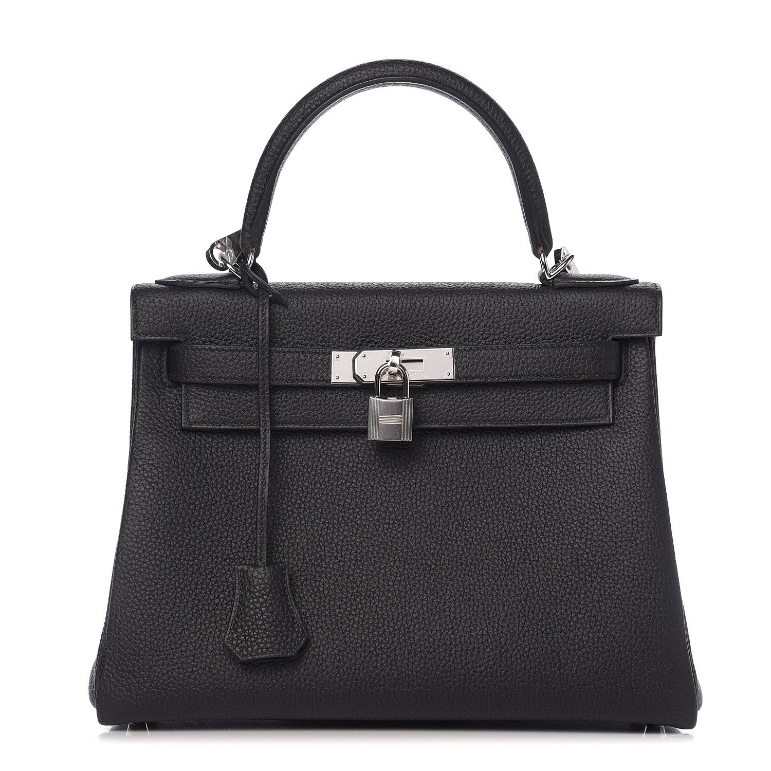 Hermes Togo Kelly Retourne 28 Black 1 of 10