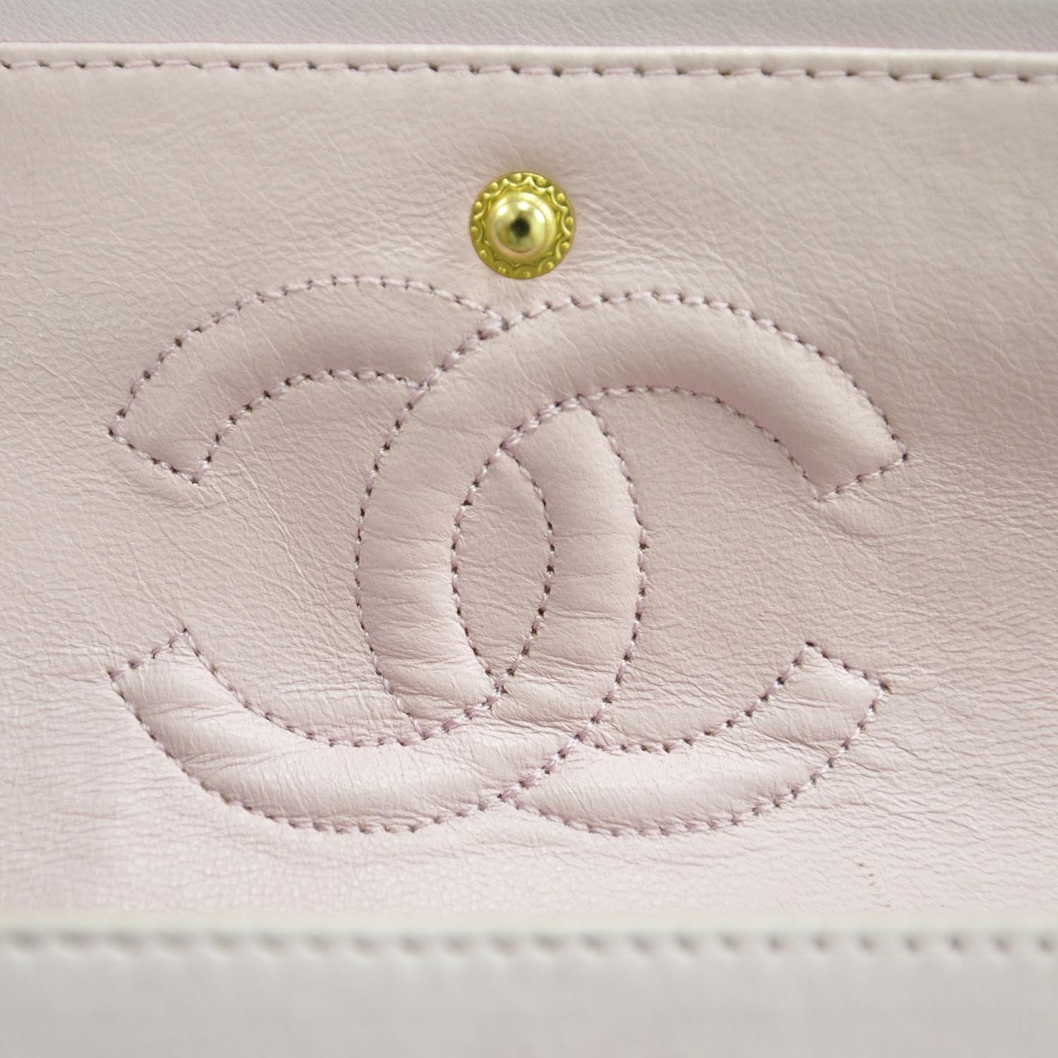 Chanel Lambskin Quilted Small Double Flap Pink 7 of 12