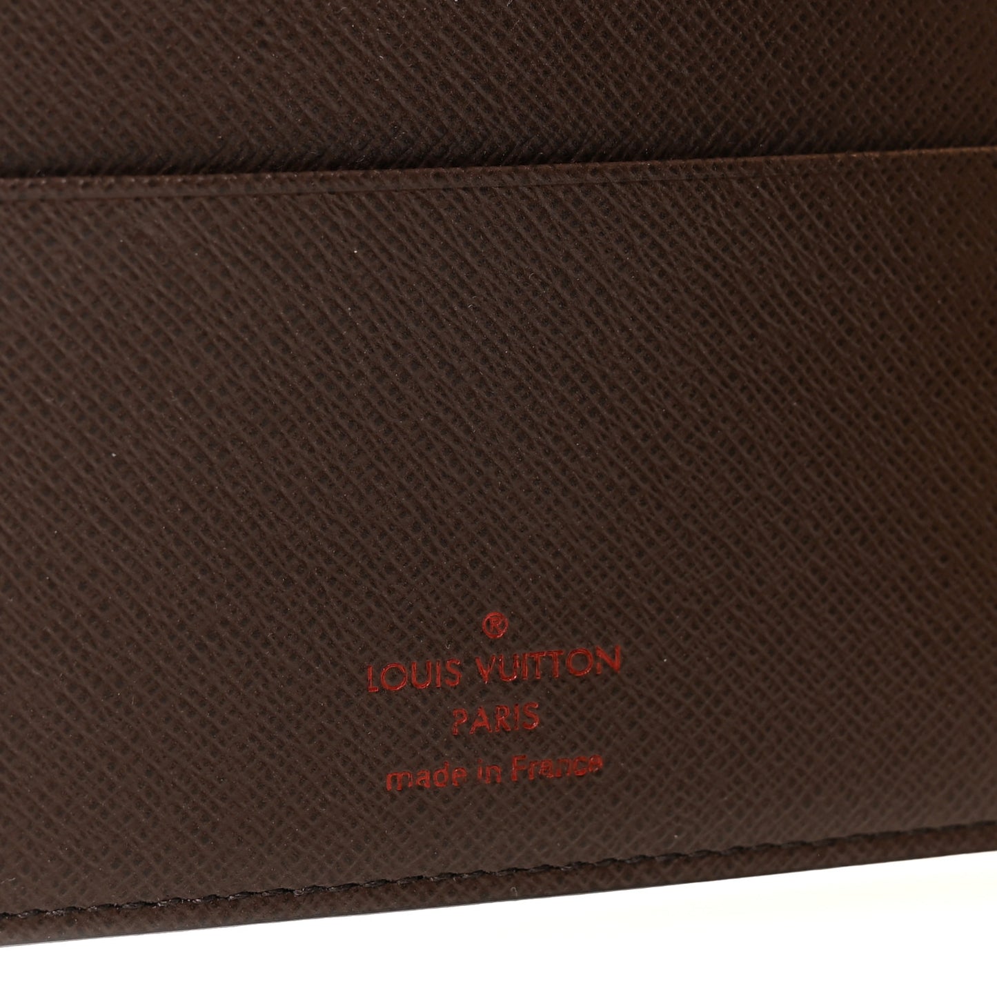 Damier Ebene Medium Ring Agenda Cover