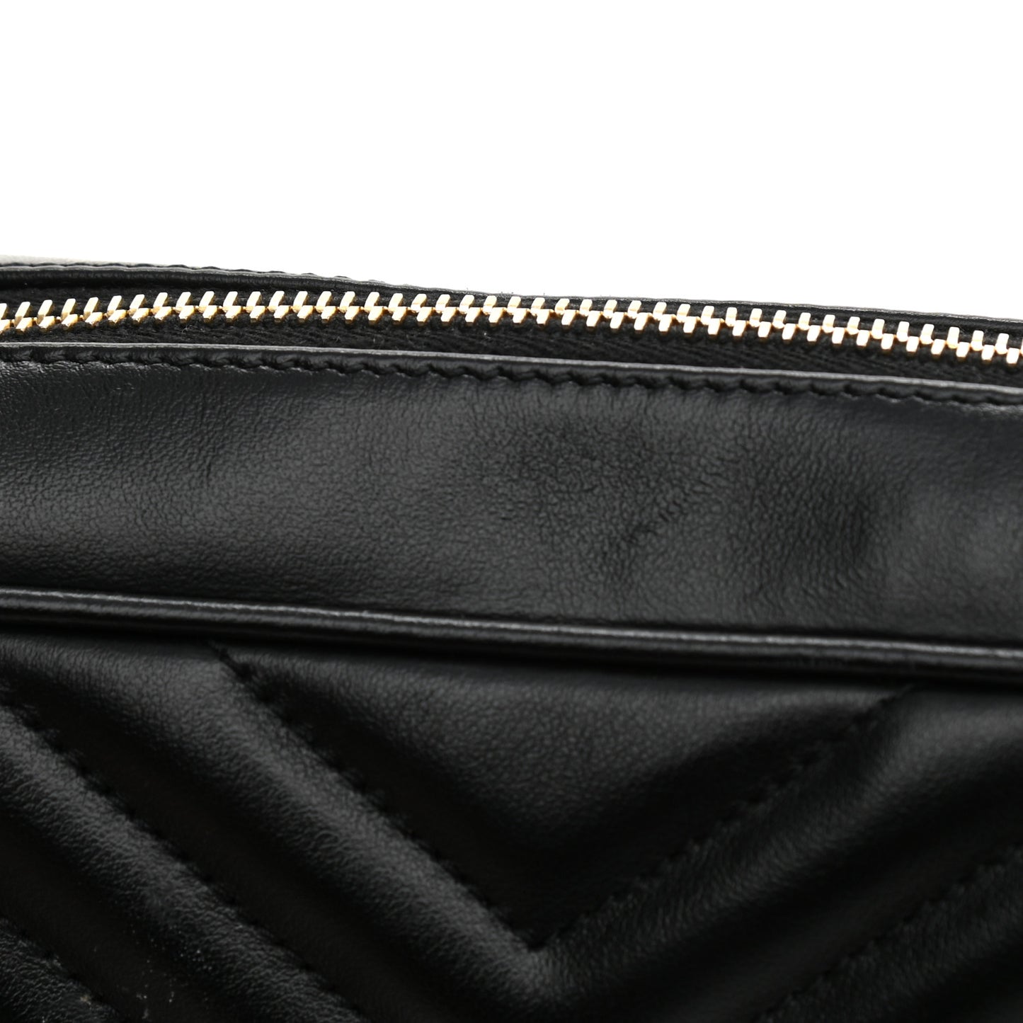Calfskin Matelasse Monogram Lou Camera Bag Black