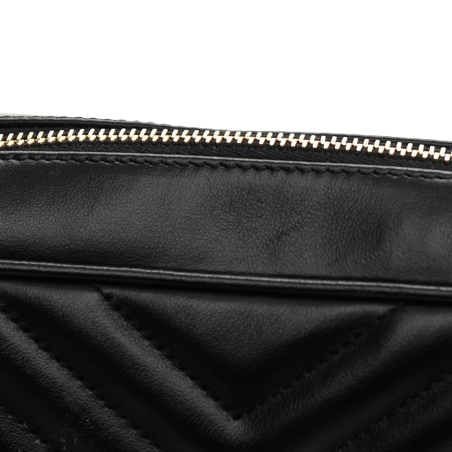 Saint Laurent Calfskin Matelasse Monogram Lou Camera Bag Black 12 of 12