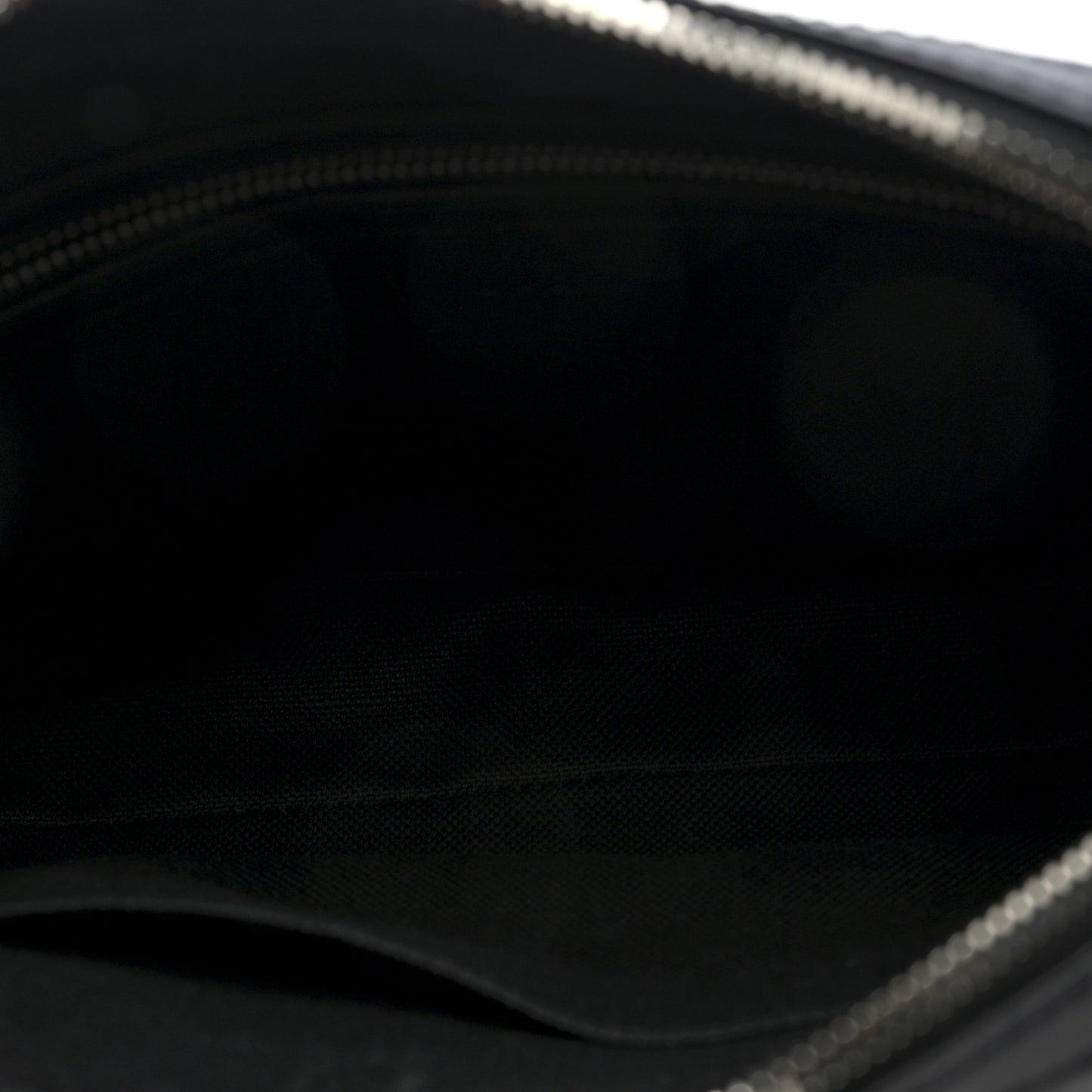GG Supreme Monogram Appia Calfskin Web Wristlet Black