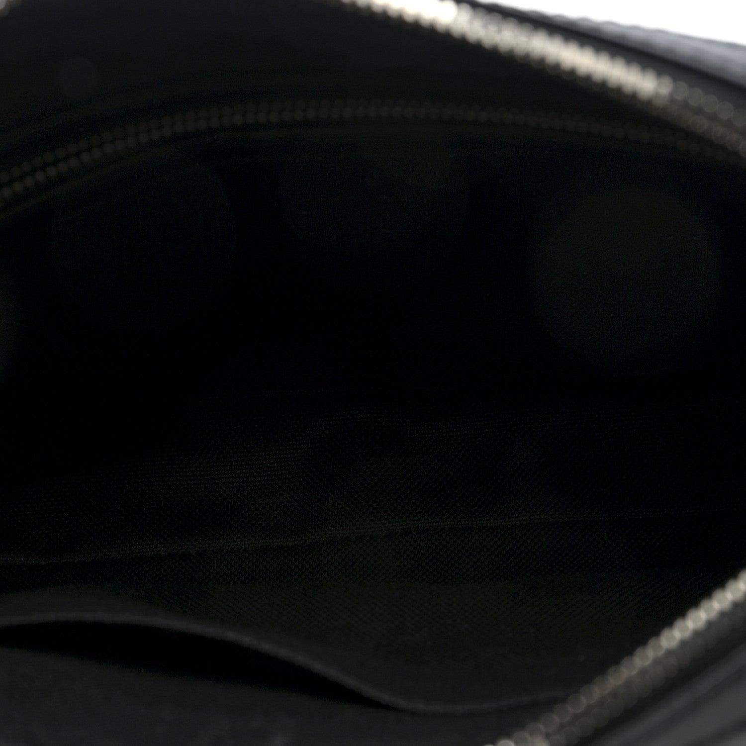 Gucci GG Supreme Monogram Appia Calfskin Web Wristlet Black 5 of 7
