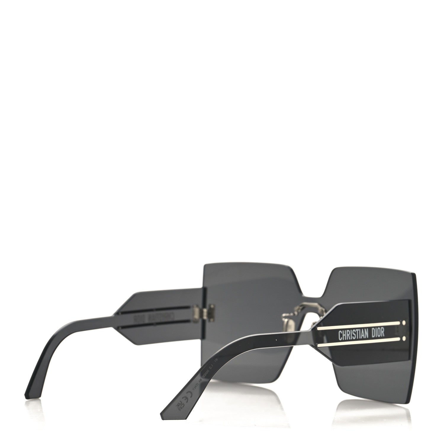 Christian Dior Acetate Diorclub M5U Mask Sunglasses Black 4 of 7