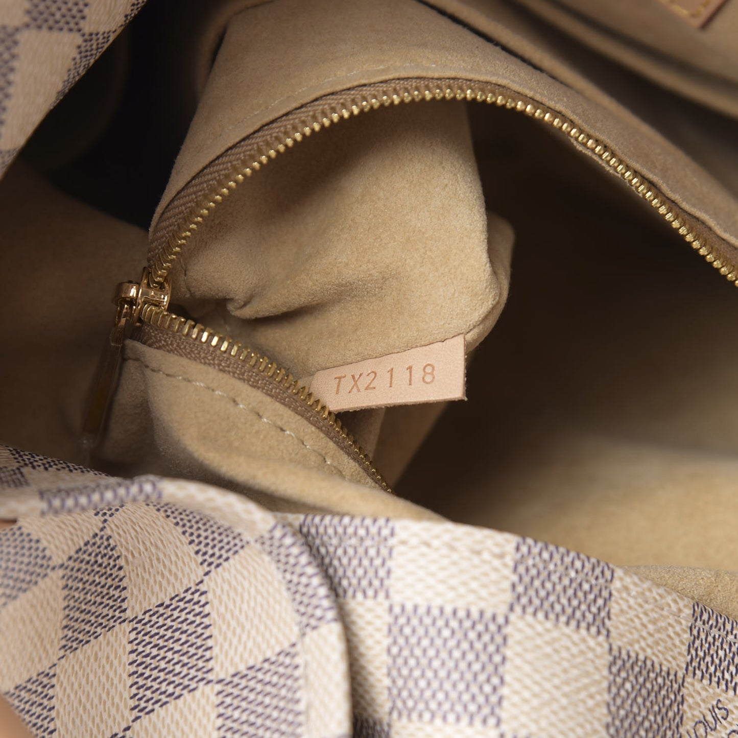 Damier Azur Artsy MM