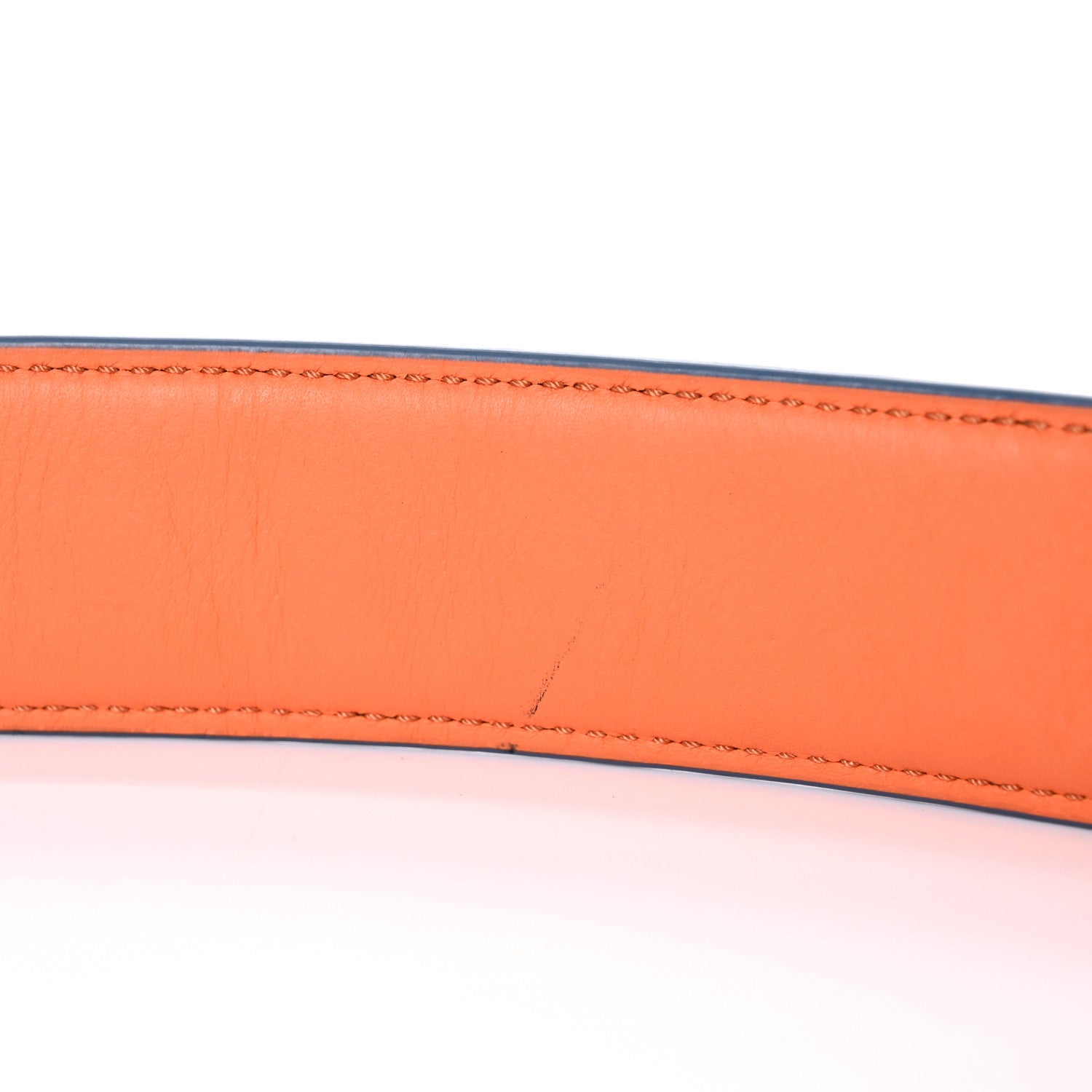 Fendi Vitello Dolce Plexiglass Bi-Color Studded Strap You Grigio Polvere Arancio Multicolor 5 of 10
