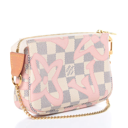 Louis Vuitton Damier Azur Tahitienne Mini Pochette Accessories 3 of 10
